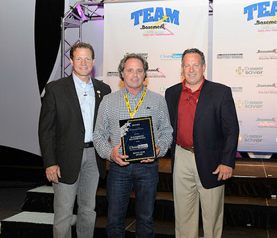Team Basement Systems' CleanSpace Rising Star Award for 2013