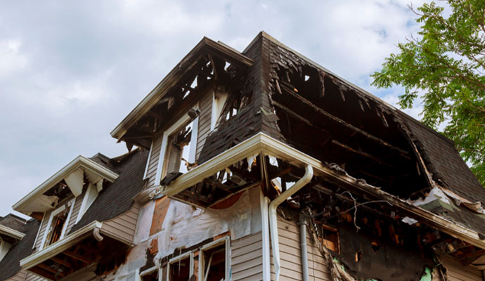 Bedford, TX Fire Damage Restoration Project 