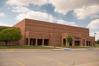 The Burleson High School gymnasium is home to the Burleson, TX Elks.