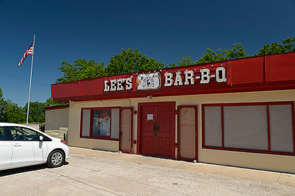 Lee's Hickory Smoked BBQ in Haslet, TX is a local favorite serving a variety of smoked meats.