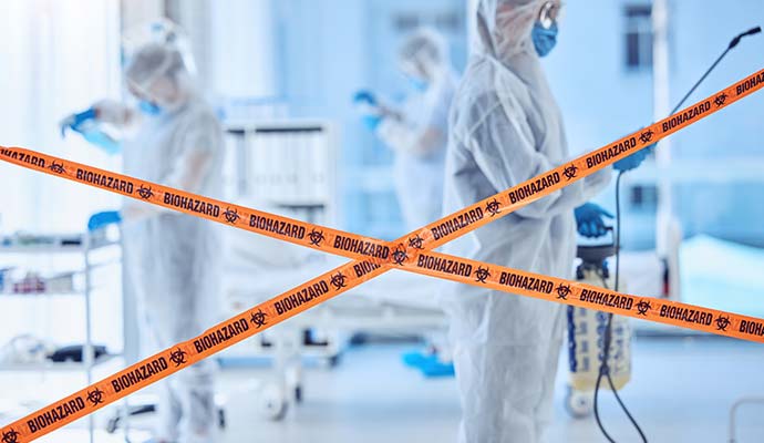 Professional disinfection service