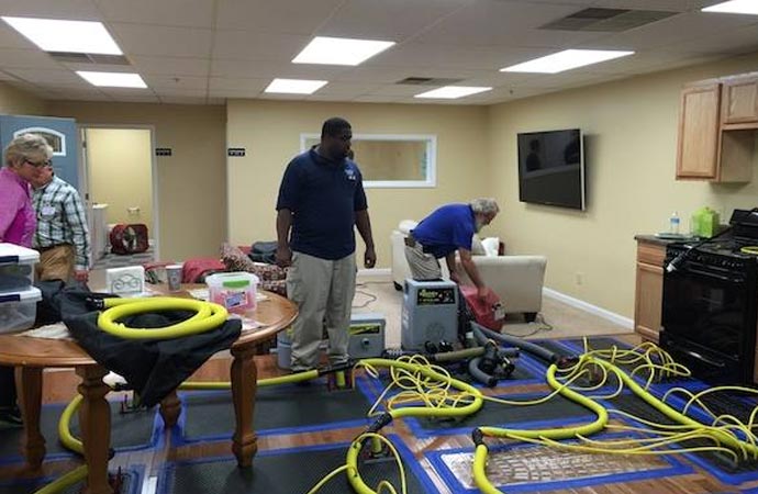 multifamily water damage restoration