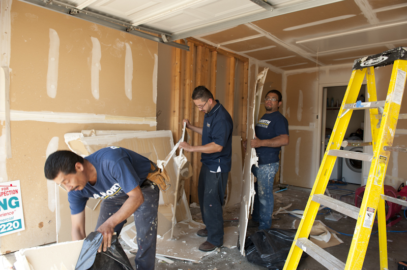 Garage Water Damage Services in Dallas/Ft Worth & North Texas