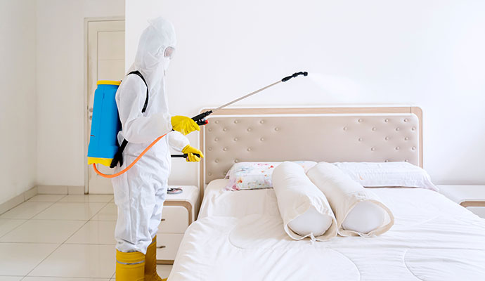 Bed cleanup from Corona Virus