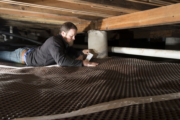 crawlspace vapor barrier