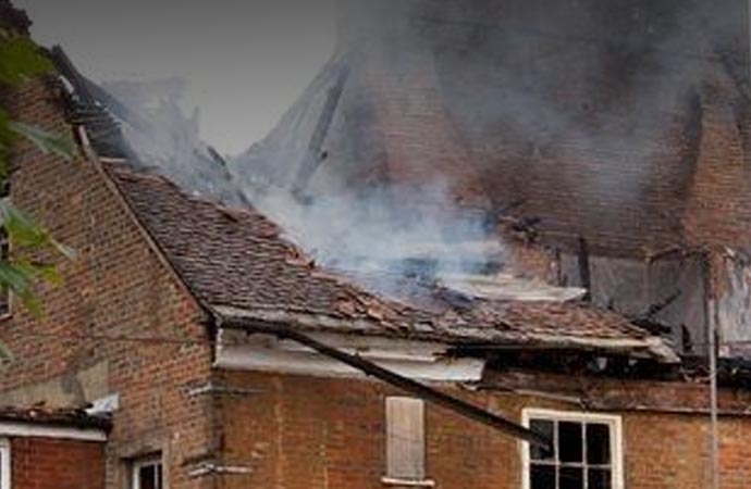 Fire Damage from AC in Dallas/Fort Worth