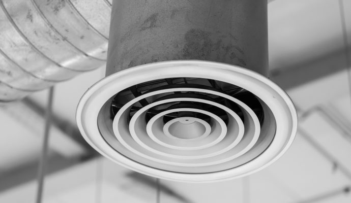Circular ac vent