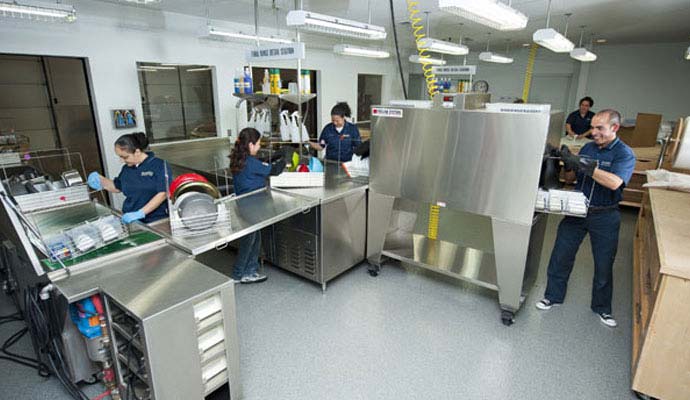 Professional content restoration facility