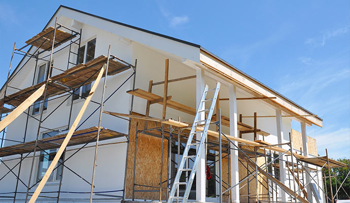 Residential house reconstruction service
