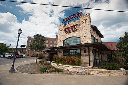 The Caddo Street Grill is a steakhouse offering live bands, patio seating, and banquet room seating in Cleburne, TX. The Caddo Street Grill is a steakhouse offering live bands, patio seating, and banquet room seating in Cleburne, TX.