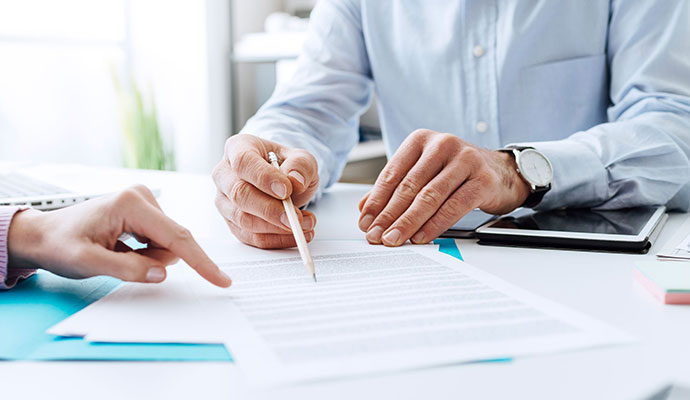 Contract signing