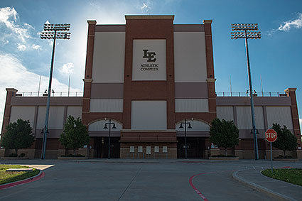 The Little Elm Athletic Complex is a 7,500 seat venue that hosts school and community events in Little Elm, TX.