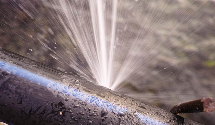 Burst Water Pipes