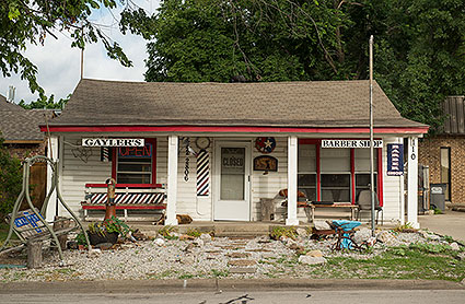 Gayler Barber Shop in Wylie, TX has been in business for over 50 years and is still serving men of all ages as a full service barber shop.