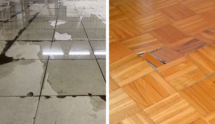 Tile and Grout Water Damage Restoration in Dallas-Fort Worth 