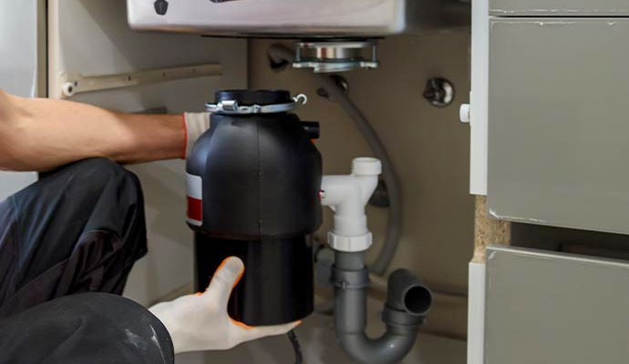 Installing kitchen garbage disposal