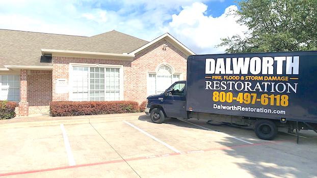water damage colleyville