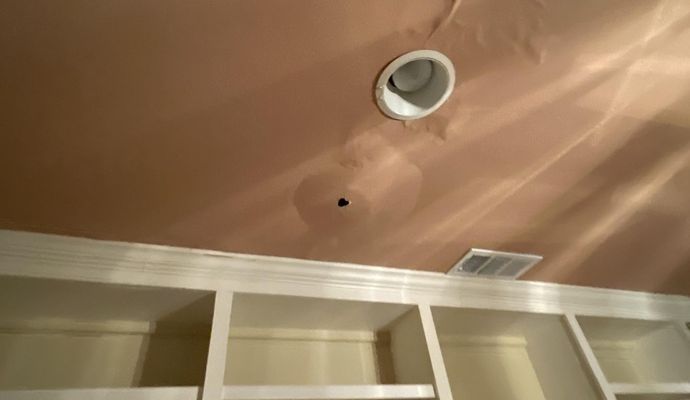 Ceiling Water Damage Restoration Service in DFW