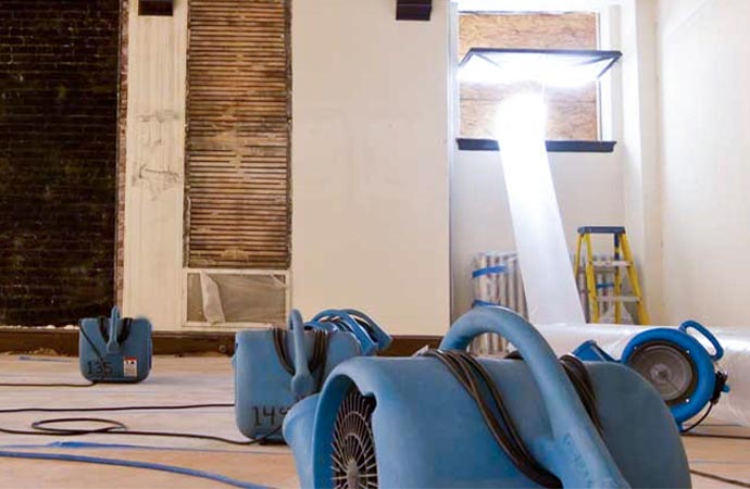 Water damage restoration equipment